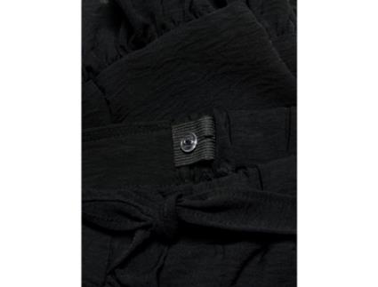 Calções para Menina ONLY KIDS (6 Anos - Preto)