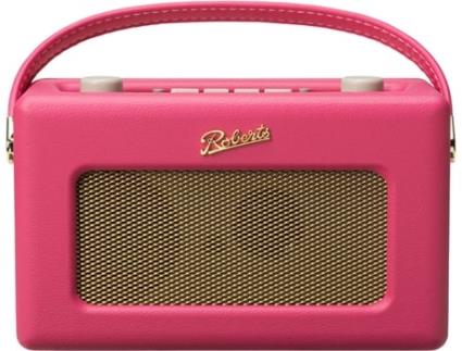 Rádio Portátil ROBERTS Revival RD60 Rosa (Digital - FM/DAB/DAB+)