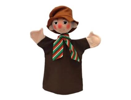 Peluche MORAVSKÁ ÚSTREDNA BRNO Gnafron Hand Puppet