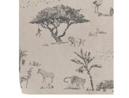 Papel de Parede Esotico WALLPAPERS4BEGINNERS Safari (250x200cm - Castanho)