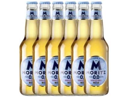 Cerveja CERVEZAS MORITZ Agua De Moritz Pilsen sem Álcool 0.33L (6 unidades)