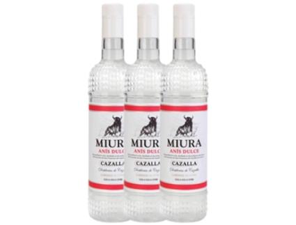 Anis MIURA Miura Cazalla Doce (0.7 L - 3 unidades)