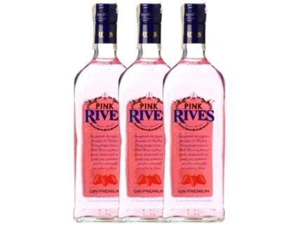 Gin RIVES Rives Pink (0.7 L - 3 unidades)