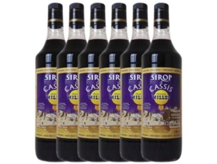 Licor MILLÀS Schnapp Millàs Sirop De Cassis (1 L - 6 unidades)
