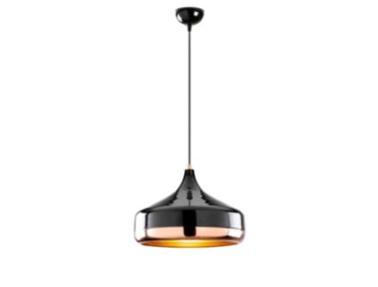 Candeeiro suspenso Metal PL5 Grande36cm - Nero