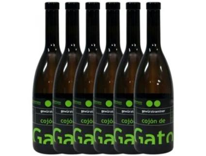 Vinho Vino DIVERTIDOS Vino Divertidos Cojón De Gato Gewürztraminer Somontano (0.75 L - 6 unidades)