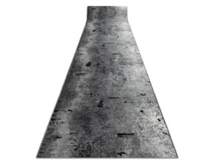 Passadeira Antiderrapante Marl Concreto A Goma Cinza 100 cm