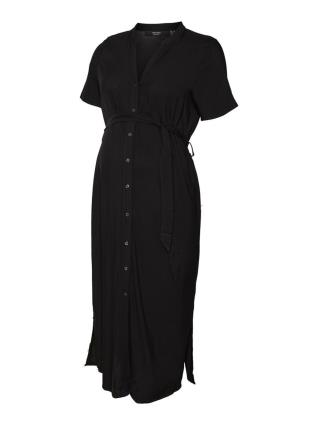 Vero Moda Maternity Vestidos camiseiros 'VICA'  preto