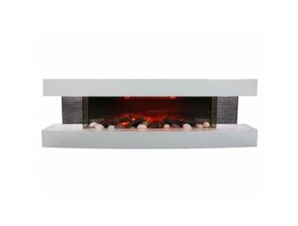 Lareira Elétrica CHEMIN'ARTE Lounge 3XL 2000 W Preto