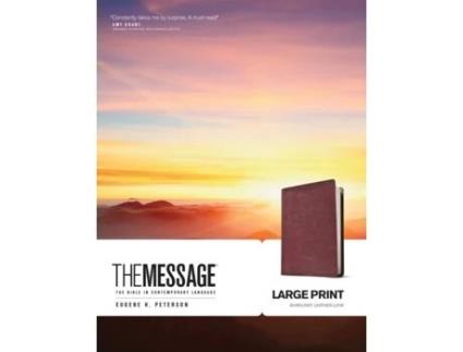 Livro message bible de eugene h. peterson (inglês)