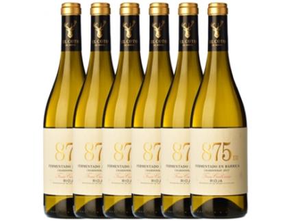 Vinho COTO DE RIOJA Coto De Rioja 875 Fermentado En Barrica Chardonnay Rioja (0.75 L - 6 unidades)