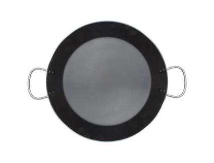 Panela de Paella Indução Anti-Aderente WECOOK (42 cm - Aluminio Prensado - Preto)