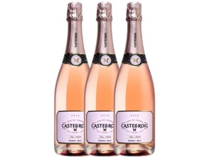 Espumante SABATÉ I COCA Sabaté I Coca Castellroig Rosat Trepat Brut Cava Reserva (0.75 L - 3 unidades)