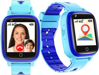 Smartwatch Infantil SPOTYKIDS 4G GPS e Videochamada Azul