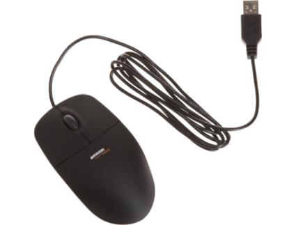 Rato AMAZONBASICS MSU0939 (USB - Casual - Preto)