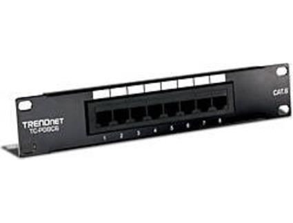 Painel de conexões TRENDNET TC-P08C6
