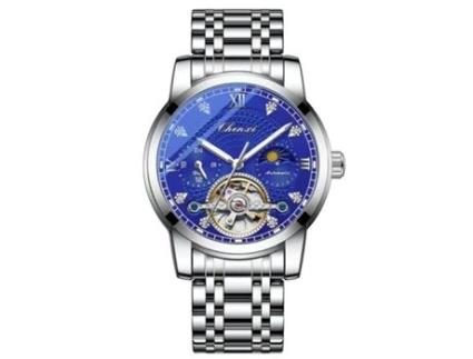 Relógio CHENXI Homem Aço Inoxidável- Azul