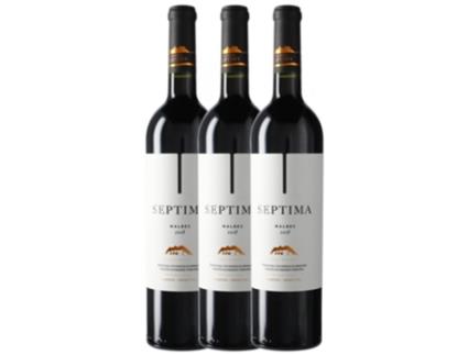 Vinho SÉPTIMA Séptima Séptima Malbec Mendoza (0.75 L - 3 unidades)