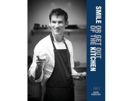 Livro smile or get out of the kitchen de monica galetti (inglês)