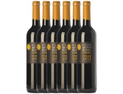 Vinho Brancos CLOS MONTBLANC Clos Montblanc Únic Syrah Conca De Barberà Crianza (0.75 L - 6 unidades)