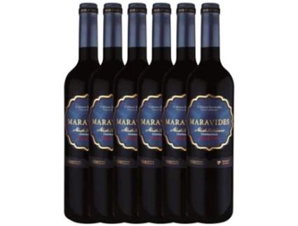 Vinho Tinto BALMORAL Balmoral Maravides Mediterraneo Vino De La Tierra De Castilla Crianza (0.75 L - 6 unidades)