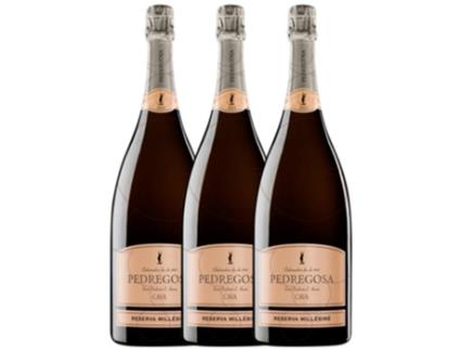 Espumante PEDREGOSA Pedregosa Millésimé Brut Nature Cava Reserva  (1.5 L - 3 unidades)