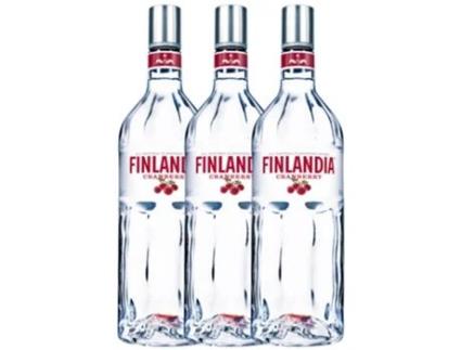 Vodka FINLANDIA Finlandia Cranberry (1 L - 3 unidades)