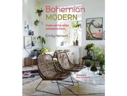 Livro bohemian modern de emily henson (inglês)
