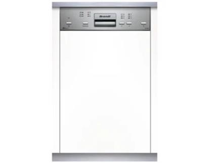 Máquina de Lavar Loiça Encastre BRANDT VS1010X (10 Conjuntos - 44.8 cm - Painel Inox)