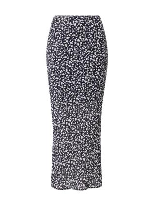 Parallel Lines Saia  amarelo pastel / vermelho florescente / preto / branco