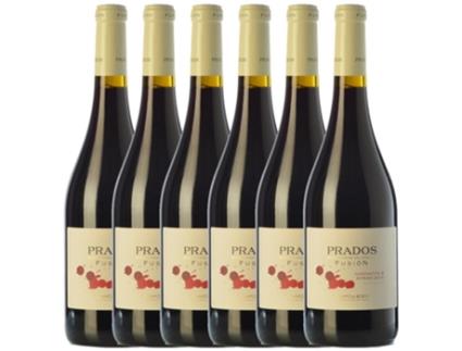 Vinho PAGOS DEL MONCAYO Pagos Del Moncayo Prados Fusión Garnacha-Syrah Campo De Borja Joven (0.75 L - 6 unidades)