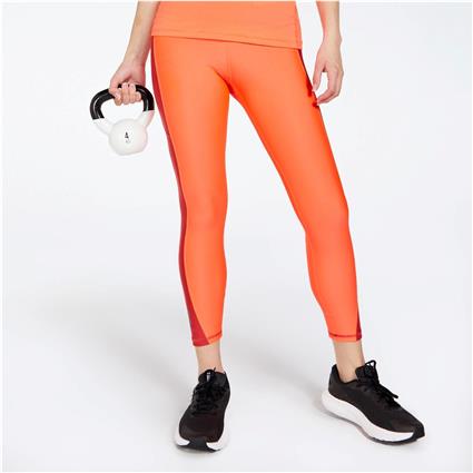 Under Armour Blocked Armour - Rosa - Leggings Ginásio Mulher tamanho S