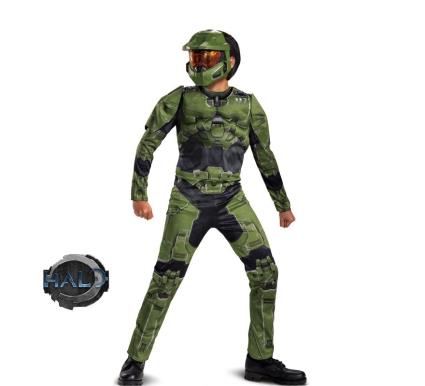 Traje infantil Master Chief Halo Deluxe