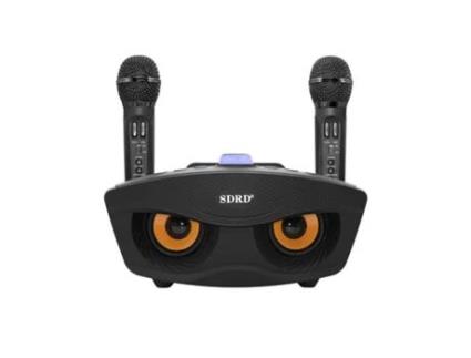 Coluna com Microfone SEMD Audio Owl Wireless Bluetooth Ktv Audio W-Yx-055