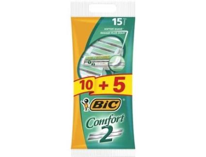 Bic Comfort 2 Gilete para Homem Verde