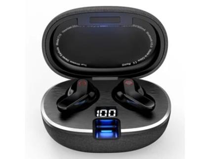 Auriculares Bluetooth True Wireless CHRONUS 5.0 Microfone 3D Estéreo Graves Profundos Portátil Esportes Cancelamento de Ruído
