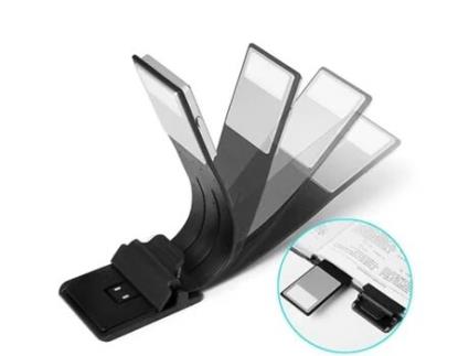 Lâmpada de Livro MMINGY Led de Leitura com Clipe e Regulável