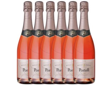 Espumante SARRAL Sarral Portell Rosat Trepat Brut Cava Joven (0.75 L - 6 unidades)