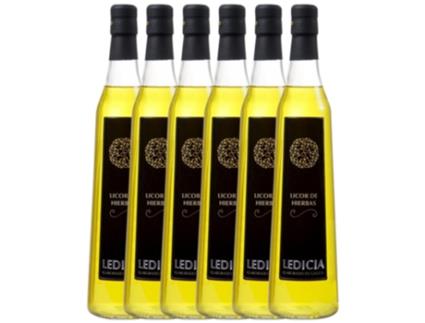 Cachaça NOR-IBERICA DE BEBIDAS Nor-Iberica De Bebidas Ledicia De Hierbas (0.7 L - 6 unidades)