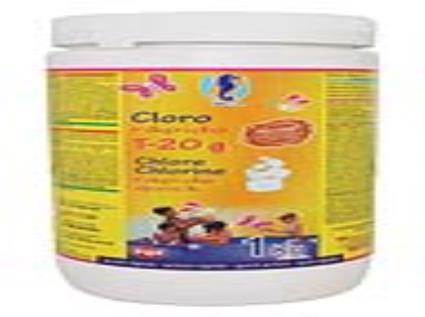 Tratamento Piscina Hipool Cloro Rápido T-20g 1 Kg