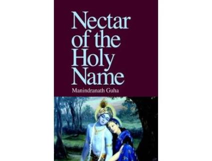 Livro nectar of the holy name de manindranath guha (inglês)