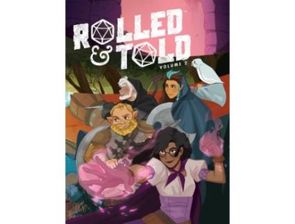 Livro rolled and told vol. 2 de mk reed (inglês)