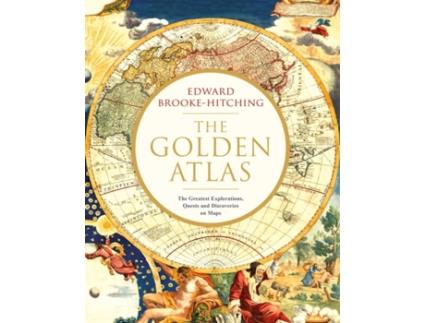 Livro the golden atlas de edward brooke-hitching (inglês)