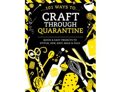 Livro 101 ways to craft through quarantine de various (inglês)