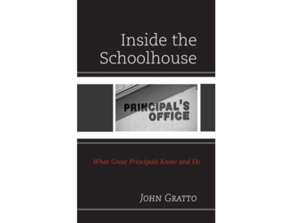 Livro inside the schoolhouse de john gratto (inglês)