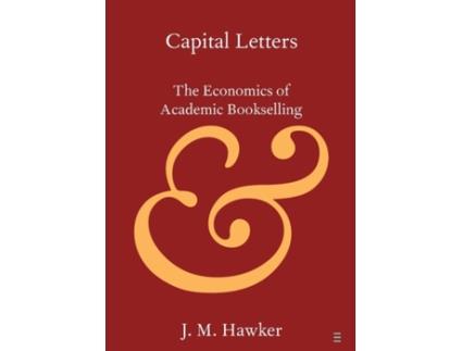 Livro capital letters de j. m. hawker (inglês)