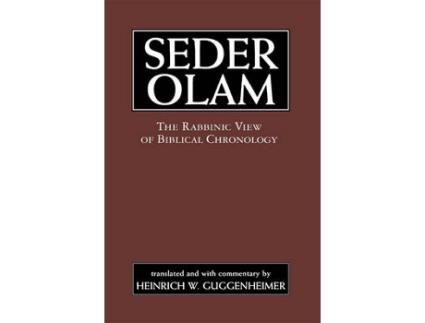 Livro seder olam de seder olam rabbah (inglês)