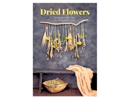 Livro dried flowers de morgane illes (inglês)