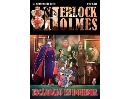Livro sherlock holmes escandalo en bohemia de petr kopl (espanhol)