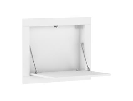 Secretária AKL FURNITURE PRIVATE Ram (Branco - Madeira engenheirada - 74x10x59 cm)